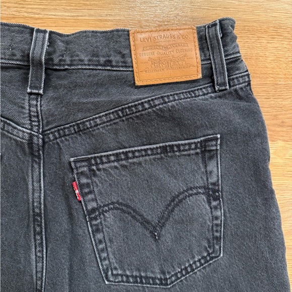 Levi's High Loose Taper Jeans - Faded Black/Grey - 29 - Picture 4 of 5
